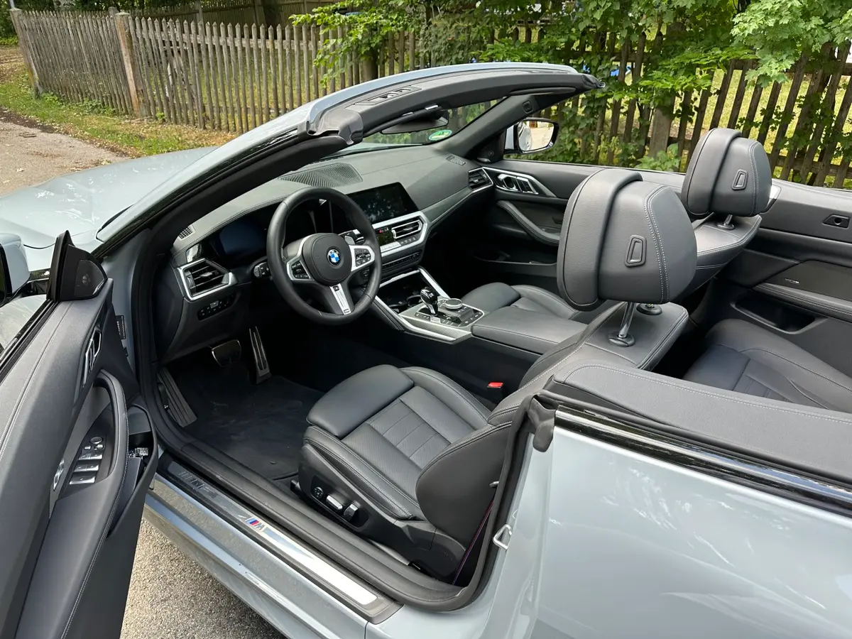 BMW 430i Cabrio 2023, interior — Priveo Cars, Europe