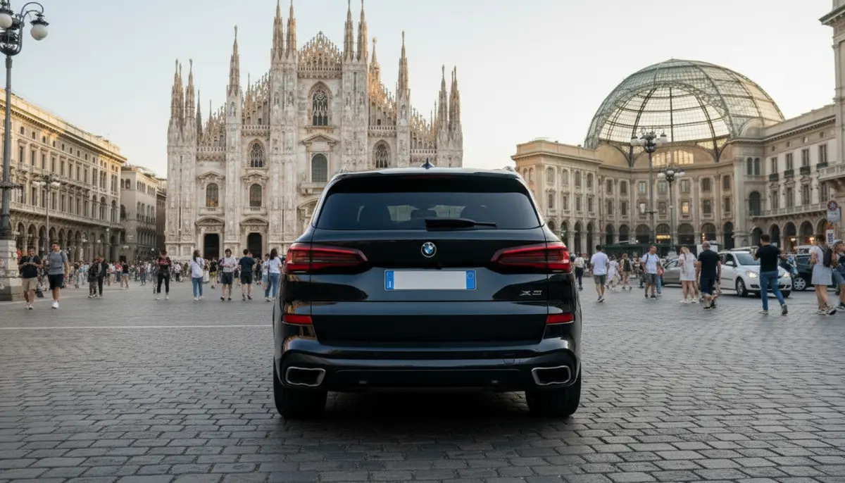 BMW X5 4.0i M 2025, front view — Priveo Cars, Europe