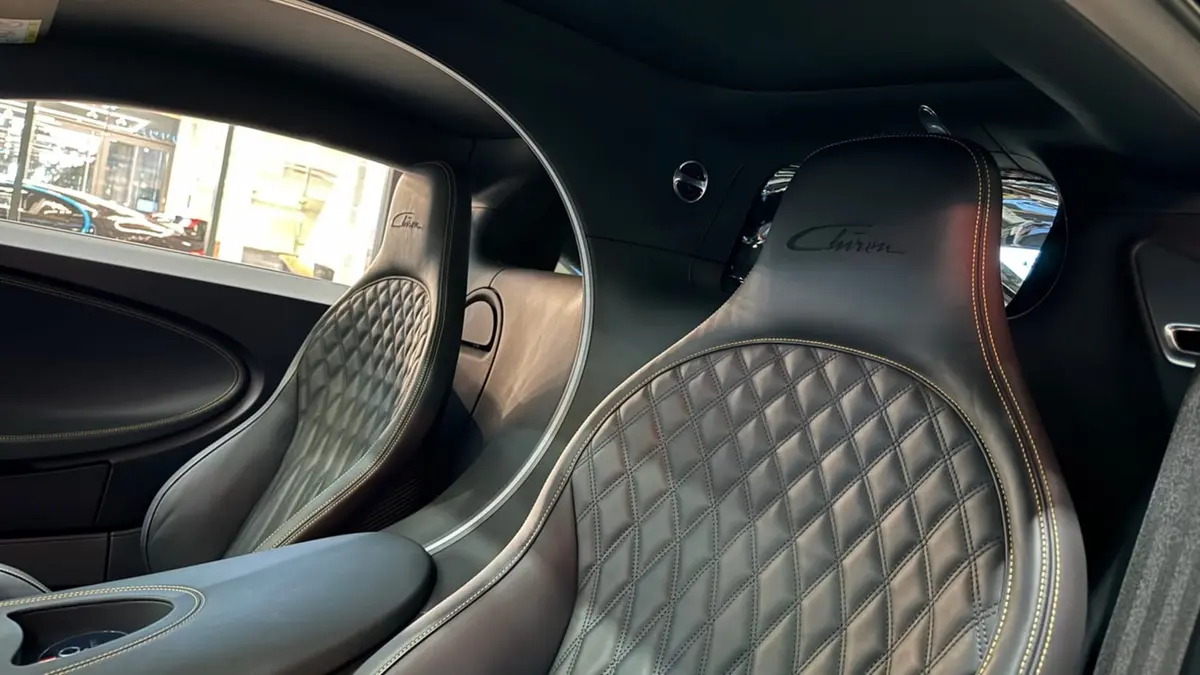Bugatti Chiron 110 Ani 2019, dashboard — Priveo Cars, Europe