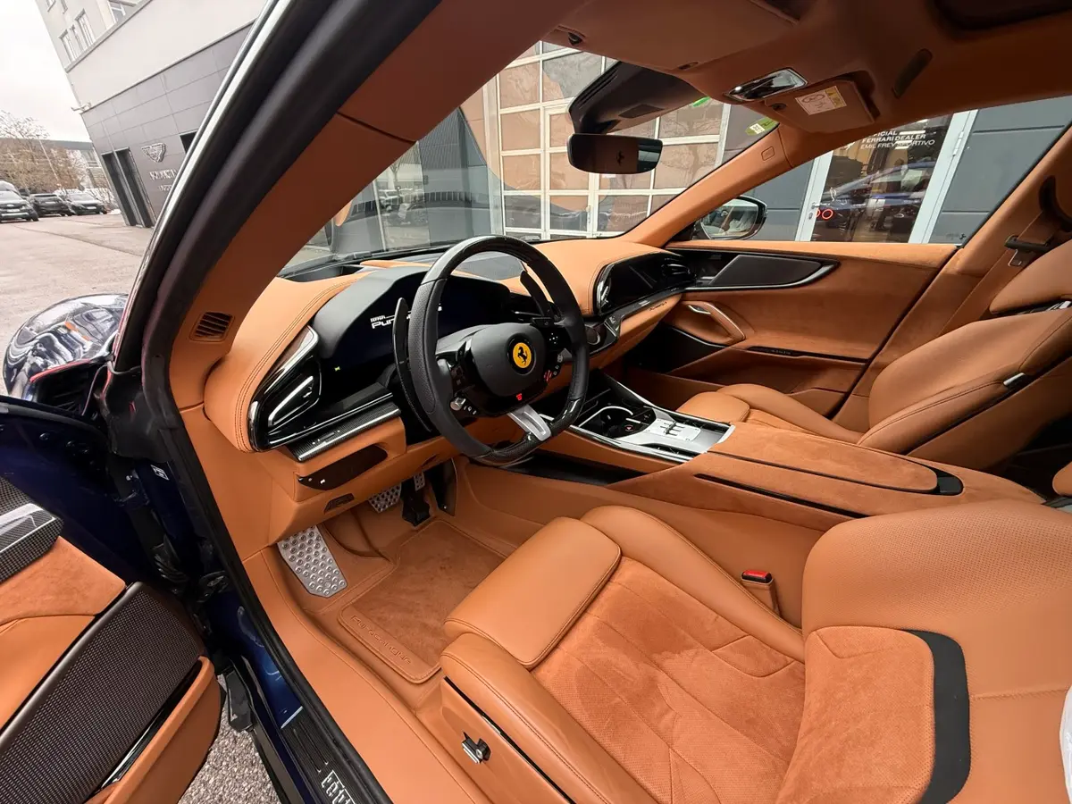 Ferrari Purosangue 2024, rear view — Priveo Cars, Europe