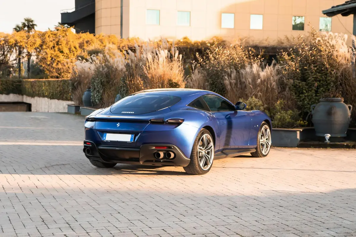 Ferrari Roma 2025, front view — Priveo Cars, Europe