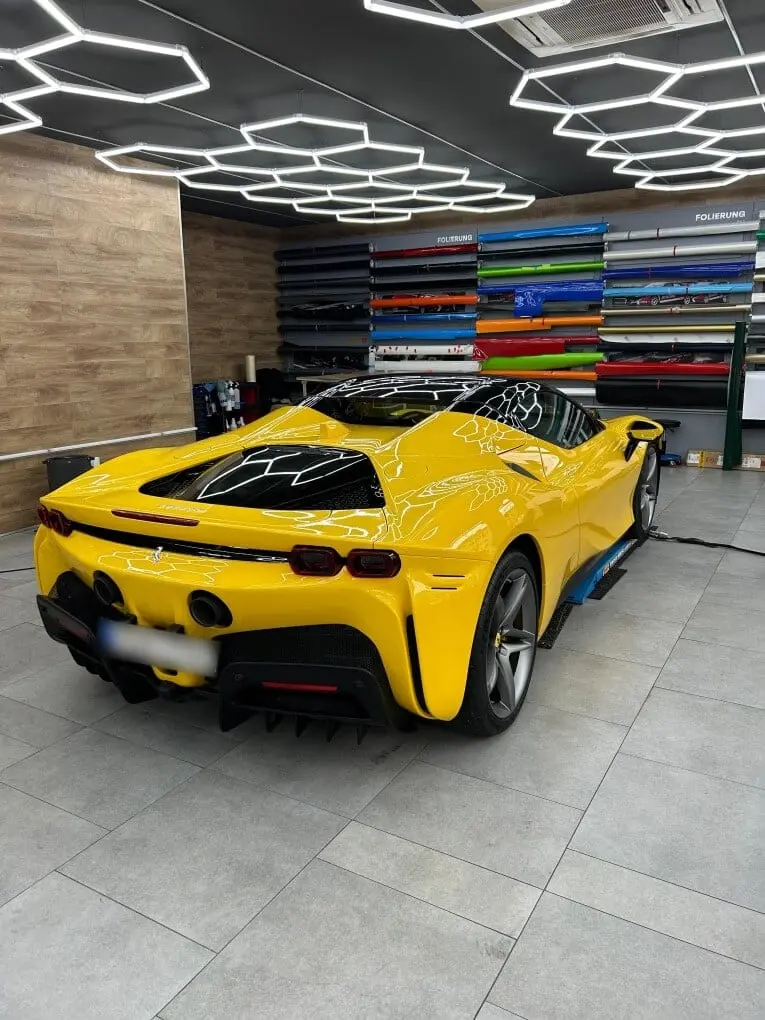 Ferrari SF90 Spider 2024, rear view — Priveo Cars, Europe