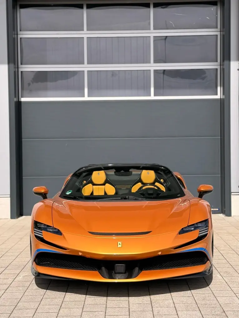 Ferrari SF90 Spider Tailor Made 2025, front view — Priveo Cars, Europe