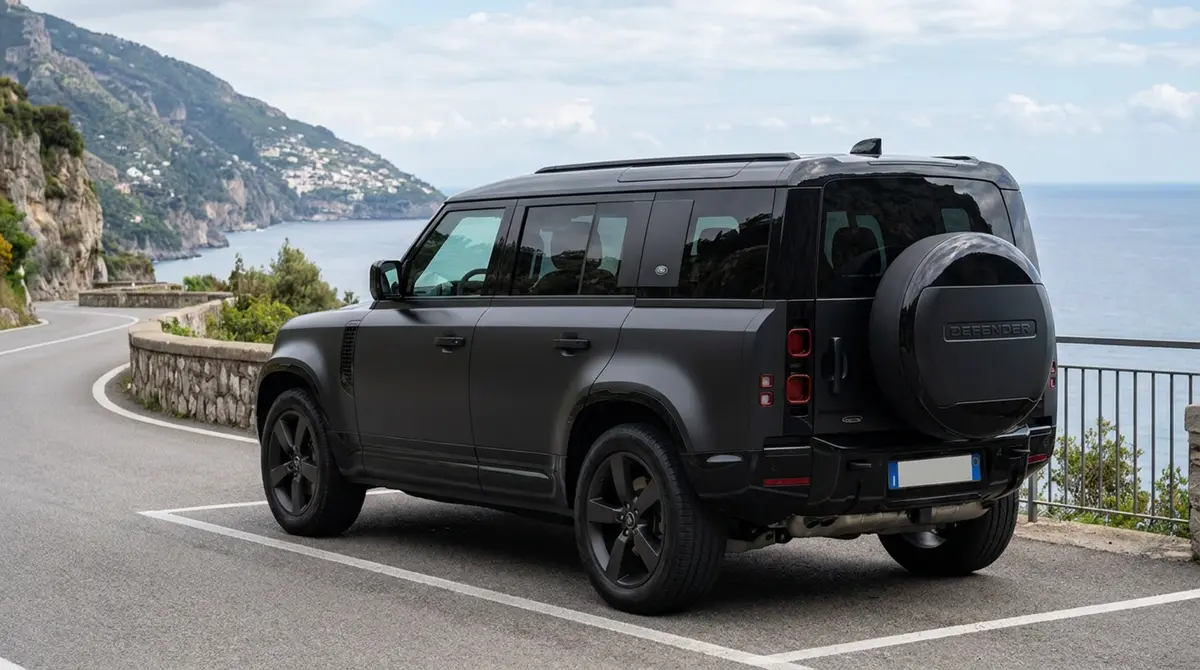 Land Rover Defender 2024, dashboard — Priveo Cars, Europe
