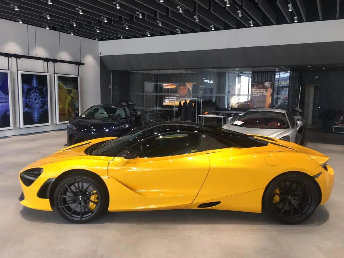 McLaren 720S Spider 2022, rear view — Priveo Cars, Europe