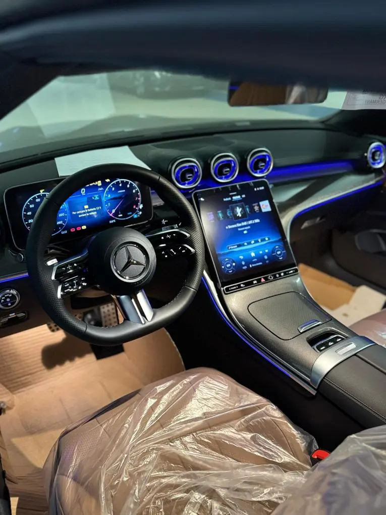 Mercedes Benz CLE 300 Cabriolet AMG Premium 2025, front view — Priveo Cars, Europe