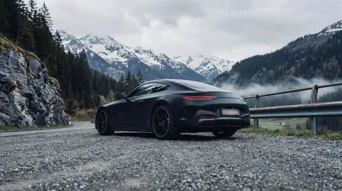 Mercedes Benz GT63 AMG Coupe 2024, front view — Priveo Cars, Europe
