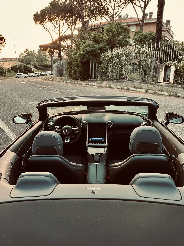 Mercedes Benz SL63 Cabrio 2023, interior — Priveo Cars, Europe