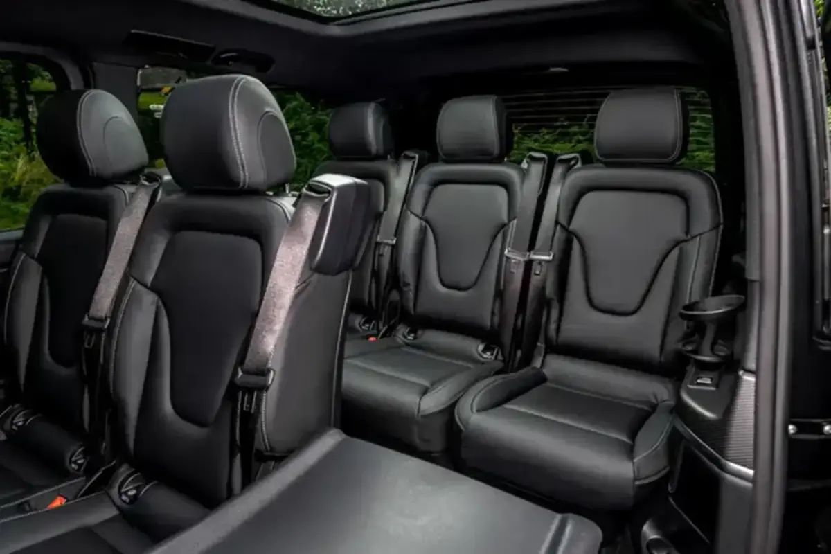 Mercedes Benz V300 8 seats 2025, exterior — Priveo Cars, Europe