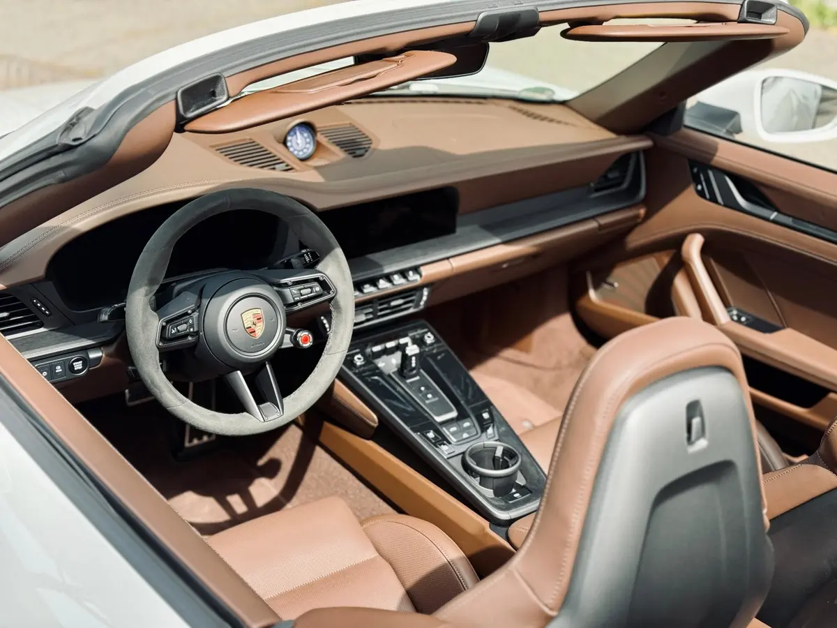 Porsche 992.2 Carrera 4 GTS Cabrio 2025, interior — Priveo Cars, Europe