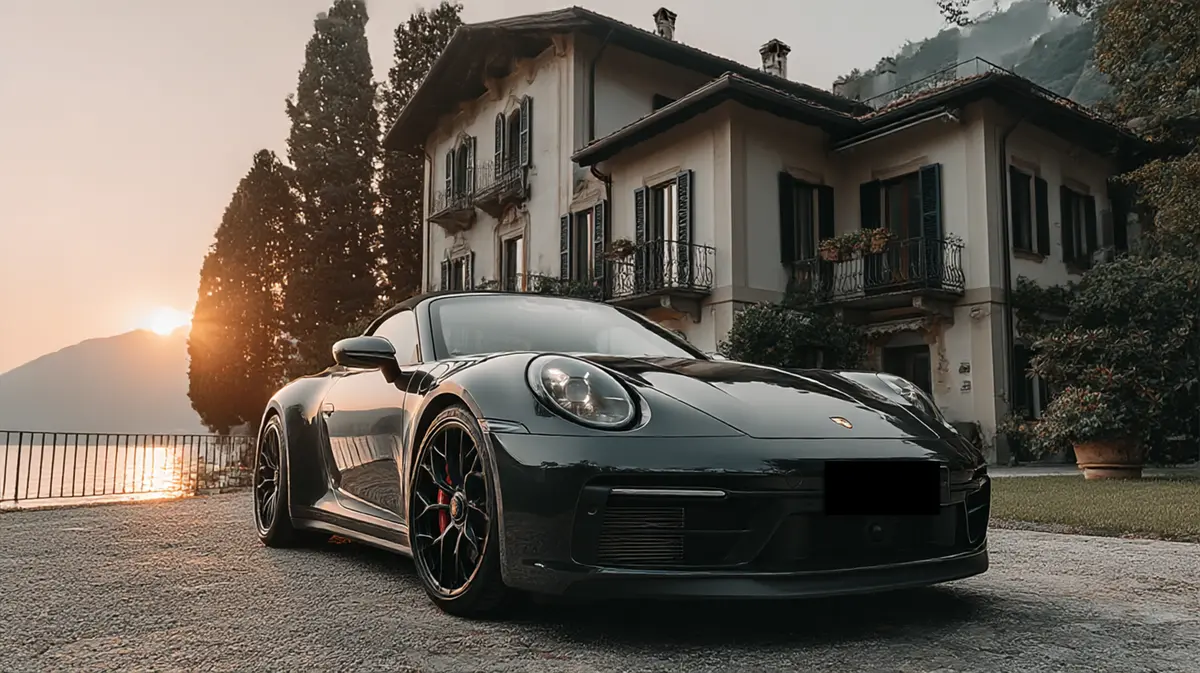 Porsche 992 Carrera 4 GTS Cabrio 2024, rear view — Priveo Cars, Europe